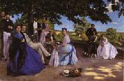 Frederic Bazille Family Reunion USA oil painting reproduction